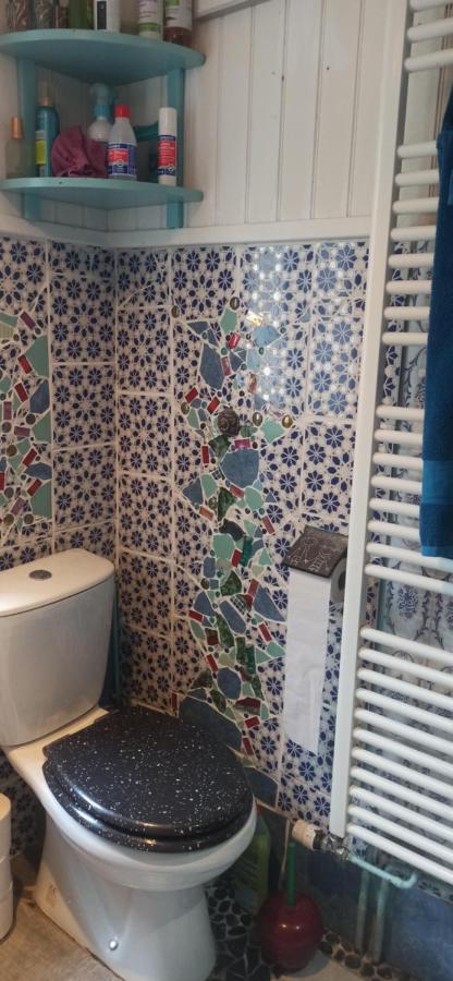 Chambre Dans Maison Mosaiquee Saint-Marcel (Indre) Exterior foto